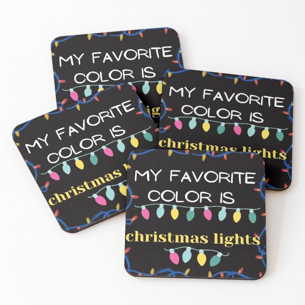 Item preview, My Favorite Color Is Christmas Lights designed and sold by The Full Cart.