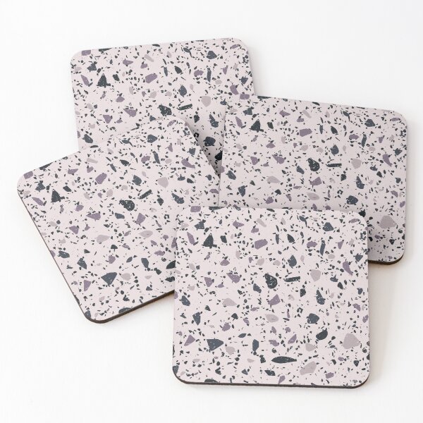 Item preview, Terrazzo Pattern in Purple and Navy Blue designed and sold by thesnowwhyte.