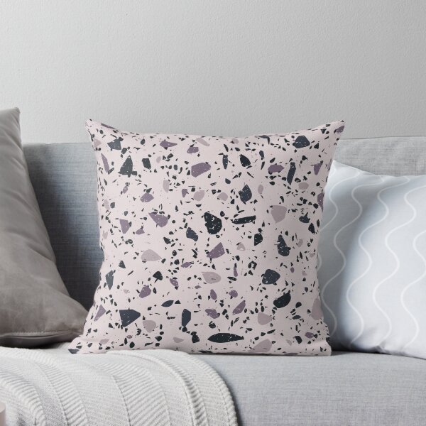 Item preview, Terrazzo Pattern in Purple and Navy Blue designed and sold by thesnowwhyte.