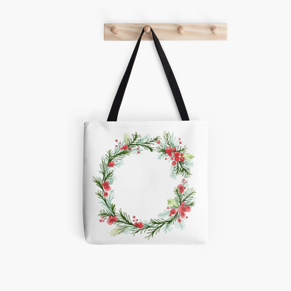 wreath tote