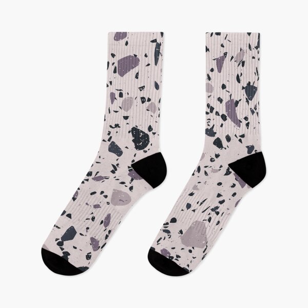 Item preview, Terrazzo Pattern in Purple and Navy Blue designed and sold by thesnowwhyte.