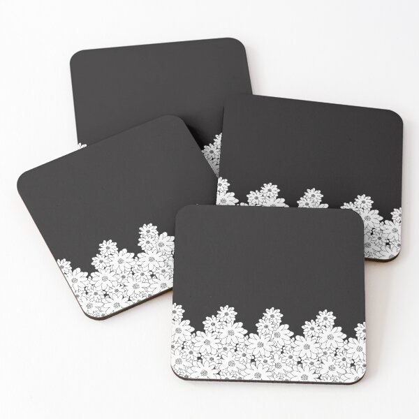Item preview, BLACK AND WHITE FLORAL PATTERN designed and sold by Sharon111.