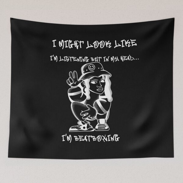 Item preview, I Might Look Like I'm Listening But In My Head I'm Beatboxing designed and sold by joabaj.