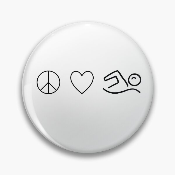 Item preview, peace love swim designed and sold by PRINTED ..