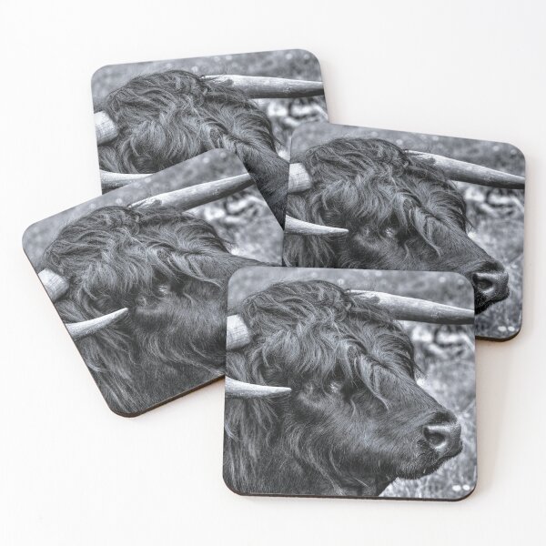 Item preview, Highland Cattle Black Bull designed and sold by derekbeattie.