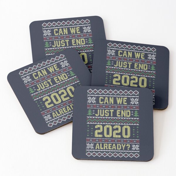 Item preview, Can we End 2020 Ugly  Christmas Sweater designed and sold by Olipop.