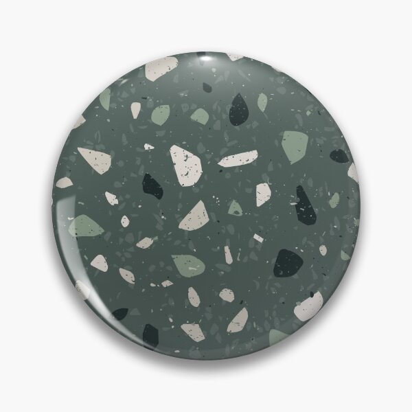 Item preview, Terrazzo Pattern in Green and White designed and sold by thesnowwhyte.