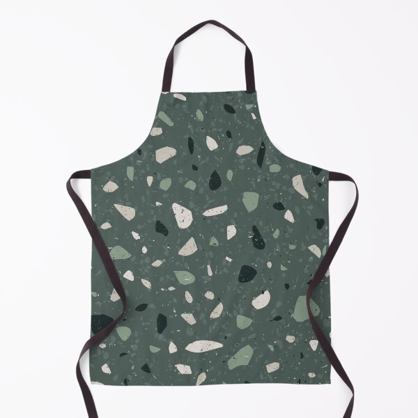 Item preview, Terrazzo Pattern in Green and White designed and sold by thesnowwhyte.