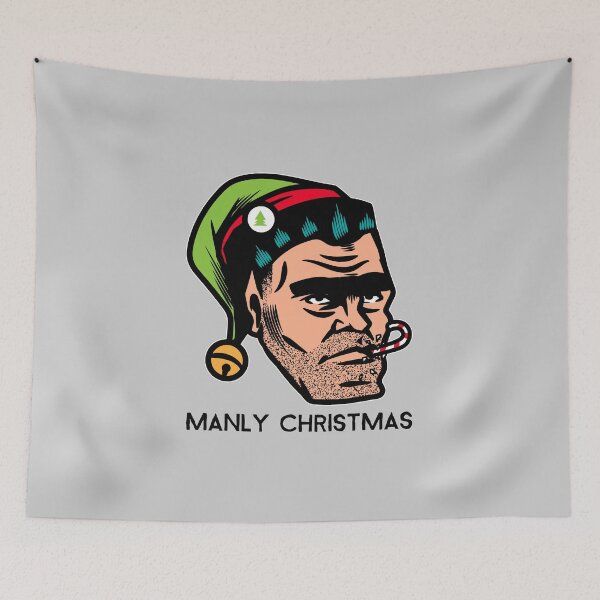 Item preview, Cool Dude celebrando una Navidad muy varonil designed and sold by Niklas-theHiker.