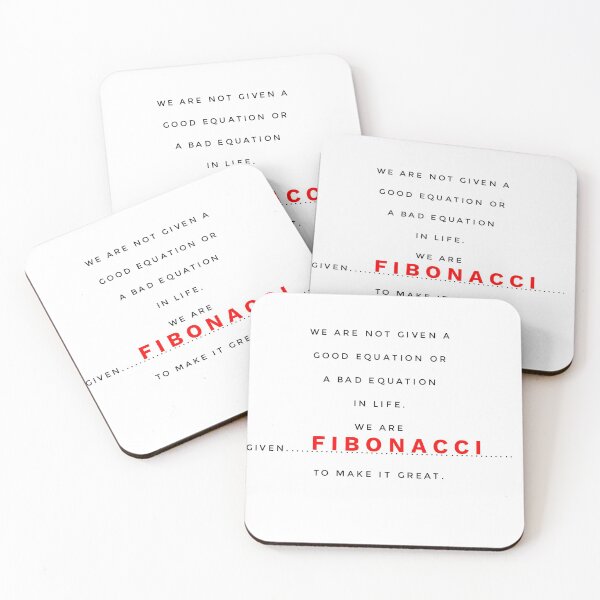 Item preview, Funny Fibonacci t-shirt sticker designed and sold by -BENOVI.