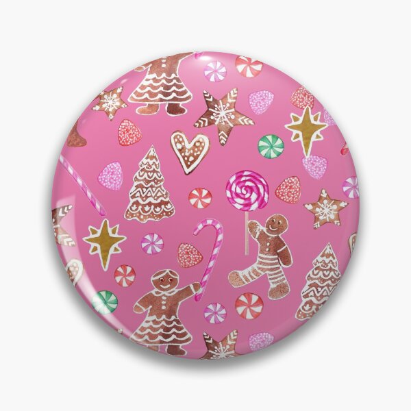 Item preview, Muñecos de jengibre navideños, bastones de caramelo y dulces. designed and sold by MagentaRose.