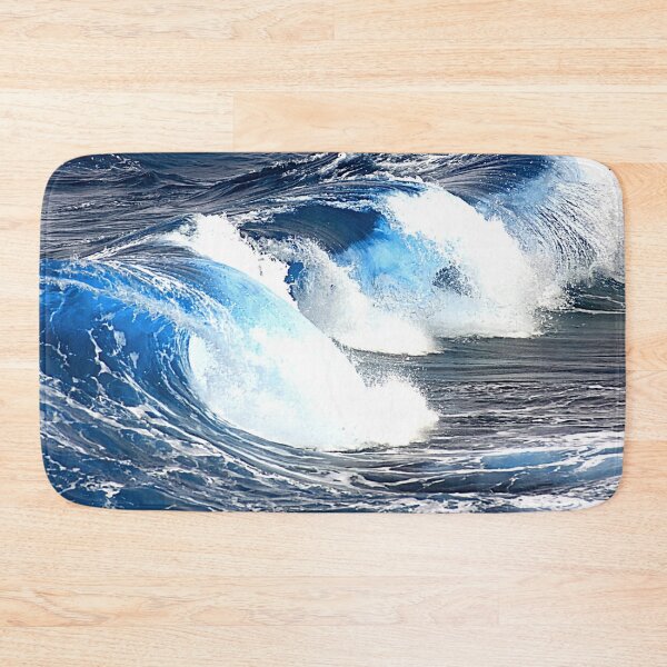 Item preview, Blue Waves Ocean Waves Crashing designed and sold by Paulele.