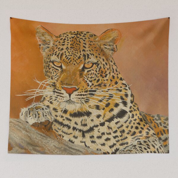 Item preview, Staring Leopard designed and sold by Afrigraphix.