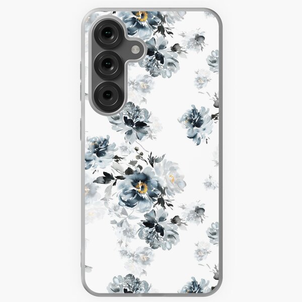 Item preview, Monochrome Peony Watercolor Pattern designed and sold by coshe.