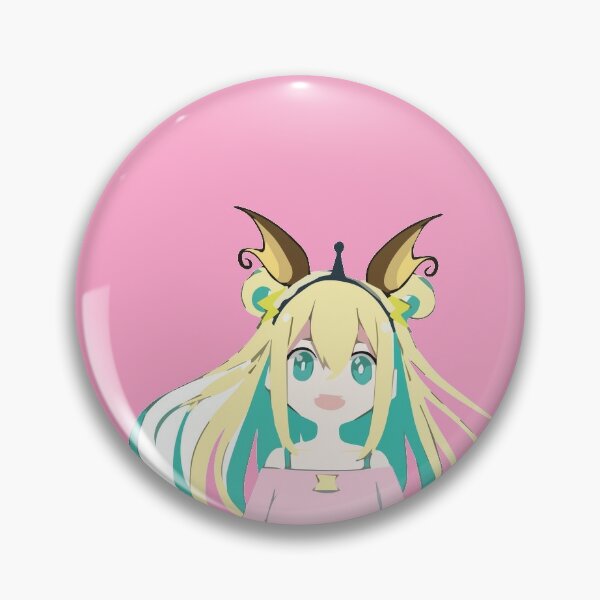 Pikamee Amano In Hololive Vtuber Soft Button Pin Lover Cartoon