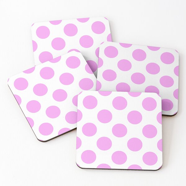 Item preview, White and Pink Polka Dots designed and sold by AxeLeon Patterns.