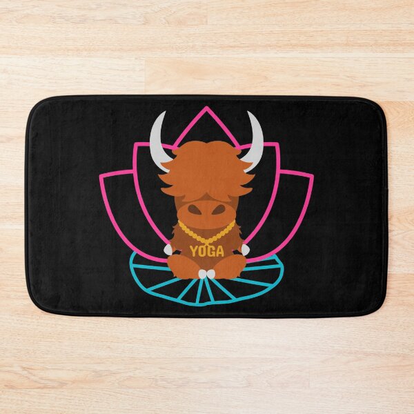 Item preview, Yoga Yak and Lotus designed and sold by Lulupainting.