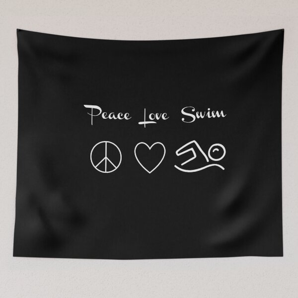 Item preview, peace love swim designed and sold by PRINTED ..