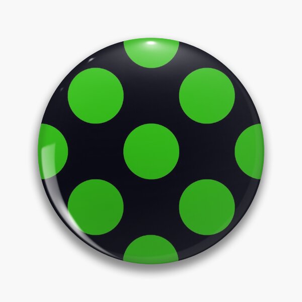 Item preview, Green and black Polka Dots designed and sold by AxeLeon Patterns.