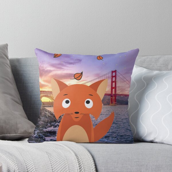 Item preview, Fox at the Golden Gate Bridge designed and sold by MaxnGeorge.