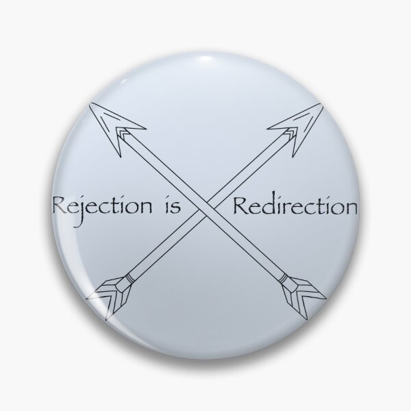 Item preview, Rejection is Redirection Arrow Quote  designed and sold by DoodleDaydream.