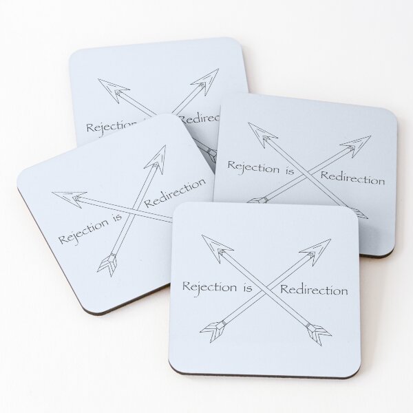 Item preview, Rejection is Redirection Arrow Quote  designed and sold by DoodleDaydream.