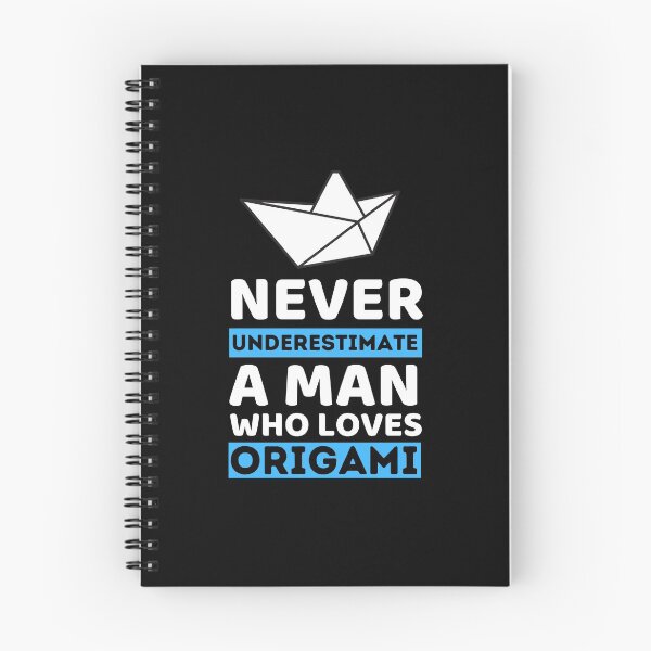 Item preview, Never Underestimate A Man Who Loves Origami designed and sold by bifkee19.