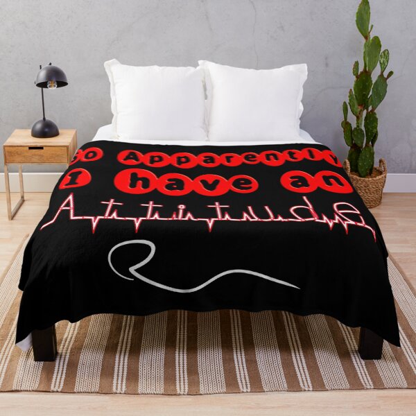 Item preview,  SO APPARENTLY I HAVE AN ATTITUDE FUNNY SARCASTIC designed and sold by Ralek.