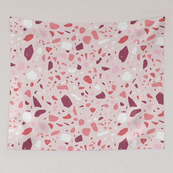 Item preview, Terrazzo Pattern in Shades of Pink designed and sold by thesnowwhyte.