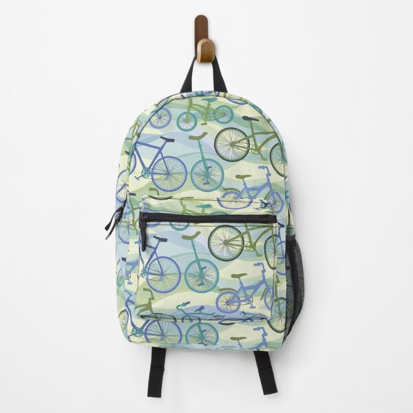Item preview, Bicycles Blue Green designed and sold by Barbara Pixton.