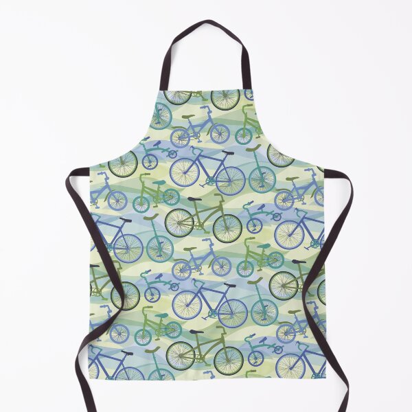 Item preview, Bicycles Blue Green designed and sold by Barbara Pixton.