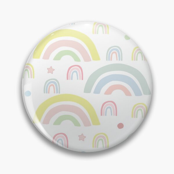 Item preview, Rainbow Pastel Pattern designed and sold by sunnybandana.