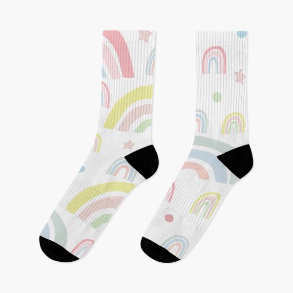 Item preview, Rainbow Pastel Pattern designed and sold by sunnybandana.