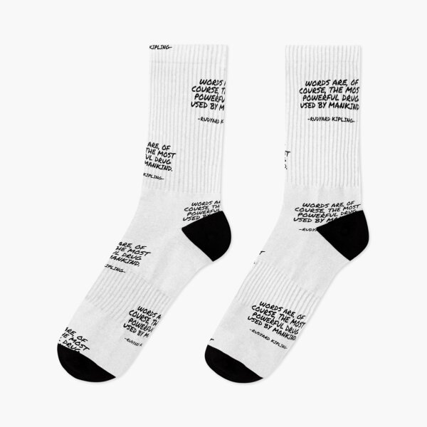 Item preview, Rudyard Kipling - Words are, of course, the most powerful drug used by mankind. designed and sold by appleofyoureye.