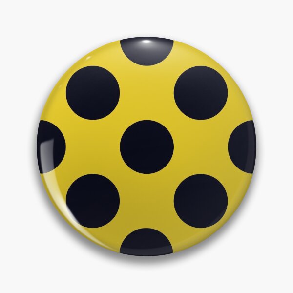 Item preview, Black over Yellow Polka Dots designed and sold by AxeLeon Patterns.