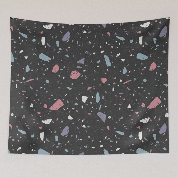 Item preview, Dark Terrazzo pattern designed and sold by thesnowwhyte.