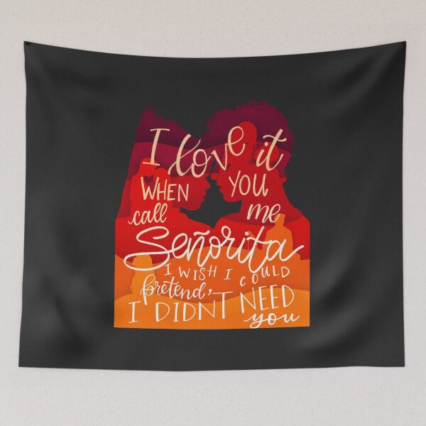 Item preview, senorita - lettering  designed and sold by 8lettering.