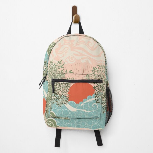 Item preview, Retro sunrise seascape designed and sold by AnnArtshock.