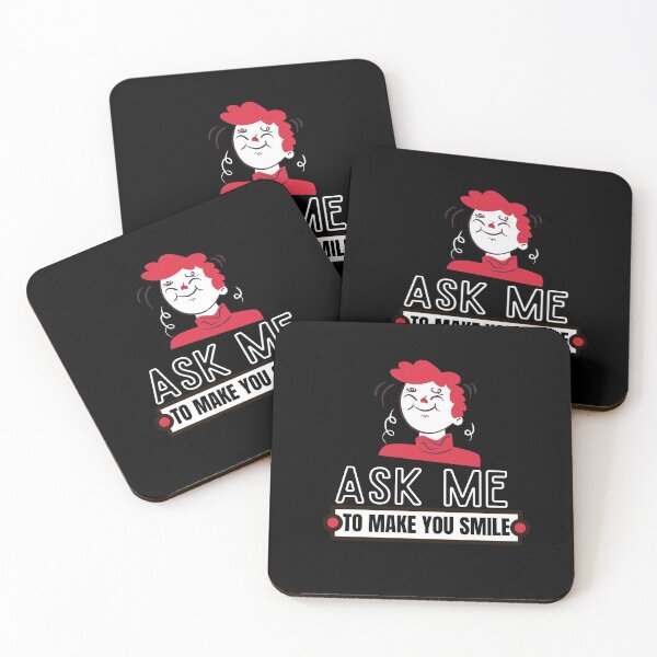 Item preview, Ask me to make you smile fun design designed and sold by staywith resa.