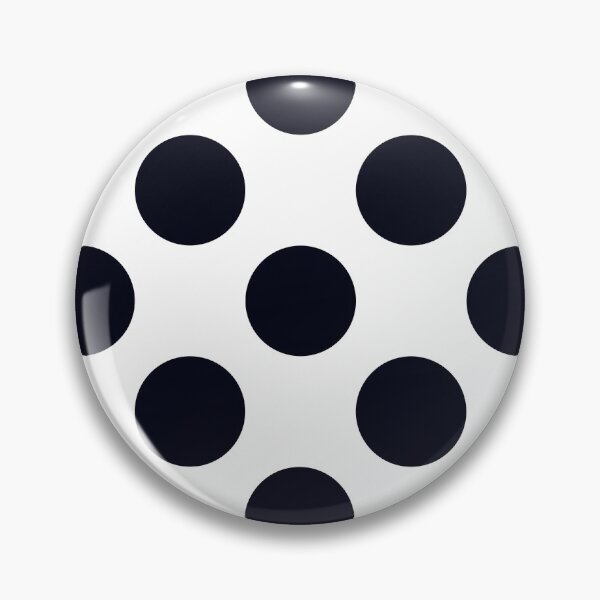 Item preview, Black over white Polka Dots designed and sold by AxeLeon Patterns.