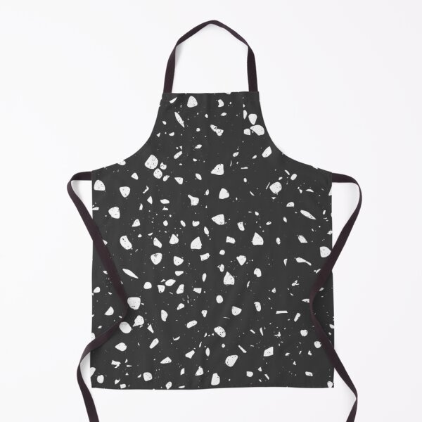 Item preview, Patrón de terrazo en blanco y negro designed and sold by thesnowwhyte.
