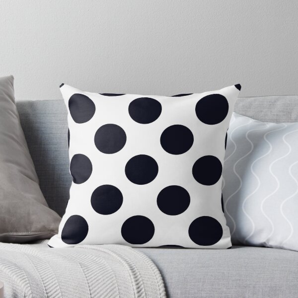 Item preview, Black over white Polka Dots designed and sold by AxeLeon Patterns.