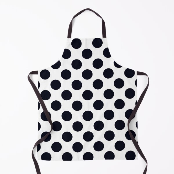 Item preview, Black over white Polka Dots designed and sold by AxeLeon Patterns.