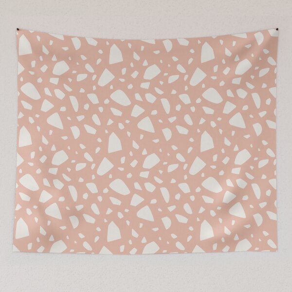 Item preview, Pink and White Terrazzo Pattern designed and sold by thesnowwhyte.