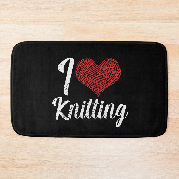 Item preview, I love knitting designed and sold by Mila1946.