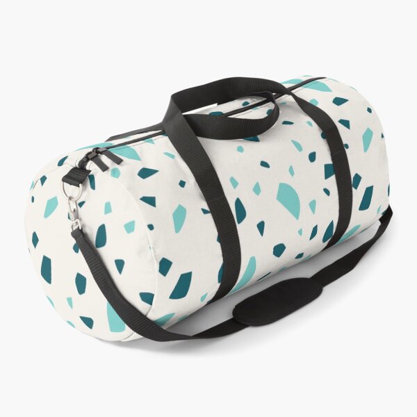Item preview, White and Blue Terrazzo Pattern designed and sold by thesnowwhyte.
