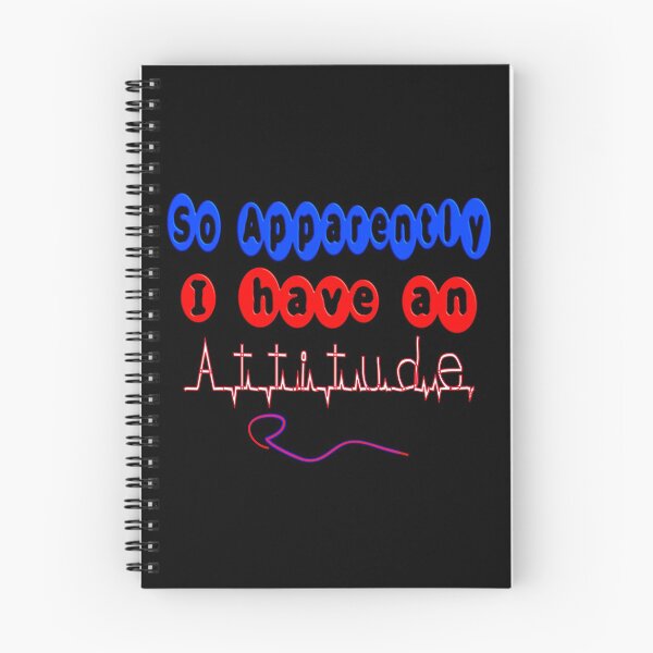 Item preview,  SO APPARENTLY I HAVE AN ATTITUDE FUNNY SARCASTIC designed and sold by Ralek.