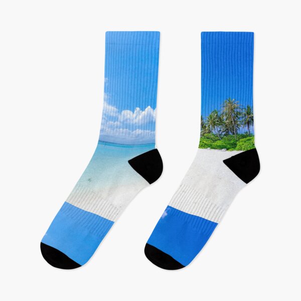 Item preview, Calm Blue Ocean Shore on a Sunny Day designed and sold by GoodVibeDesign.