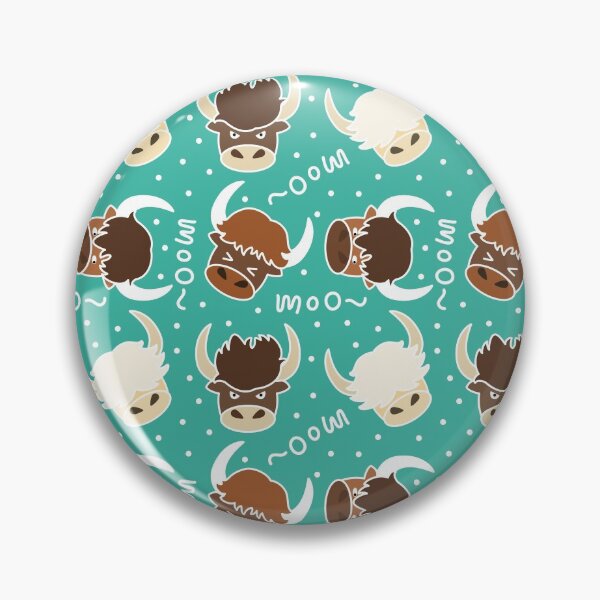Item preview, Cute Yak Emoji designed and sold by Lulupainting.