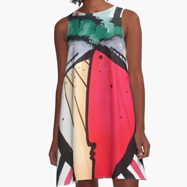 Maschera A-Line Dress